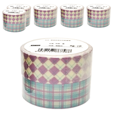 德德小品集 和紙膠帶 15mm x 3m, 烏托邦, 6個