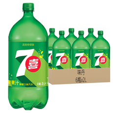 7up 七喜 汽水, 2L, 6瓶