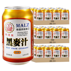 崇德發 黑麥汁Light減糖易開罐, 330ml, 72罐