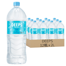 DEEPS 湛藍海洋深層水, 2L, 12瓶
