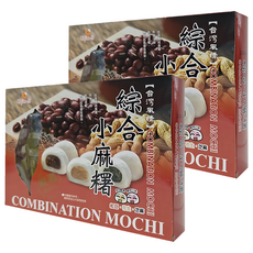 Chiao-E 巧益 綜合麻糬 紅豆 + 花生 + 芝麻, 225g, 2盒