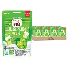 Kiyo 希臘優格果凍, 白葡萄口味, 50g, 16包