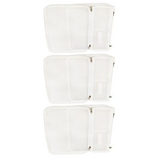 OP 生活 無印風透明收納箱 13L PP 塑膠+鐵線材質, 30 x 28 x 15cm, OP2012, 3個