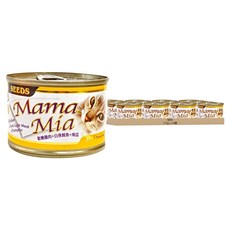 惜時 MAMAMIA 愛貓軟凍餐罐, 軟嫩雞肉 + 白身鮪魚 + 南瓜, 170g, 24罐