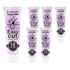 NAF facemeto 寸草不生潔淨霜 easy cut 50ml 溫和快速臉部除毛霜, 6支