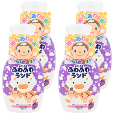 Hakugen 白元 親子同樂 含桃葉精華泡泡入浴劑 葡萄香味, 300ml, 4瓶