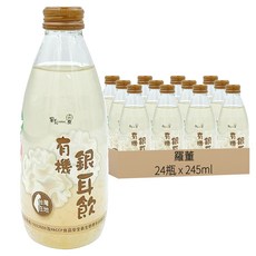 Loton 羅董 台灣在地有機銀耳飲, 245ml, 24瓶