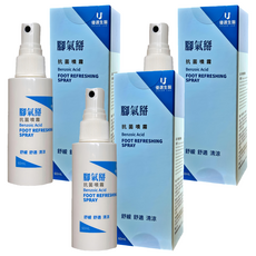 優選生醫 腳氣掰抗菌噴霧 60ml,3瓶, 1瓶, 3件