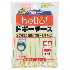 DoggyMan 多格漫 Hello起司條 經濟包 17條, 起司條, 214g, 1袋