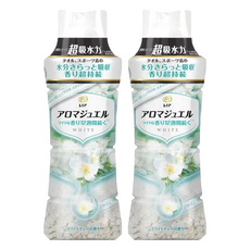 Lenor 蘭諾 衣物芳香豆/香香豆 白花茶香 淺藍, 470ml, 2瓶
