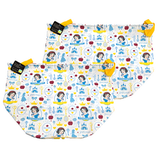 收納王妃 迪士尼收納系列 圓大 35 x 47cm, 繽紛白雪, 2個