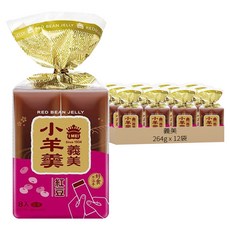 義美 小羊羹 紅豆, 264g, 12袋