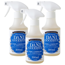 Arnest Good Bye 天然植物除蟎噴霧, 溫和安心素材, 去除水垢油汙, 日本製造, 300ml, 3瓶