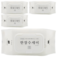 Salrimbichaek 抽取式一次性清潔巾 白色, 40張, 4包