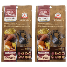 RIVERD REPUBLIC 小動物用100%蔬果泥 番薯 6入 Set, 純天然無添加 營養均衡, 30g, 2包