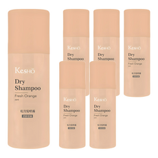 KeSHO 乾洗髮噴霧 清新柑橘, 70ml, 6件