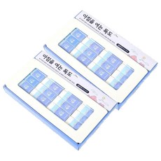 Morning Glory 獨島橡皮擦 Ver.3 40個, Clova White, 2盒