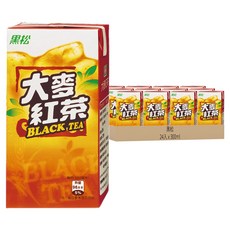 黑松 大麥紅茶, 300ml, 24入