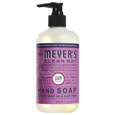 Mrs.MEYER'S 香氛洗手乳 莓果 370ml，天然植萃配方，溫和潔淨不乾澀，散發清新莓果香, 1件