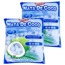 INACO 香草椰果 膳食纖維, 1L, 2包