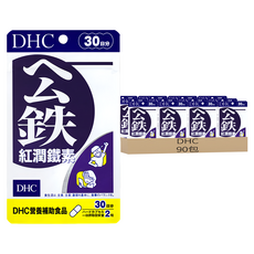 DHC 台灣公司貨 紅潤鐵素, 60顆, 347mg, 90包