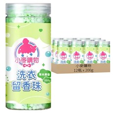 小麥購物 洗衣香香豆 草木果香, 200g, 12瓶