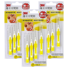 3M 護牙牙間刷L號 I型, 4入, 3組, 1.5mm