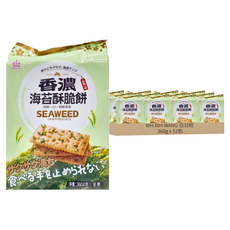 RIH RIH WANG 日日旺 香濃海苔酥脆餅, 360g, 12包