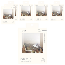 oval 歐文 書桌系列按鍵替換修正帶 QSR-506, 書桌白, 6個