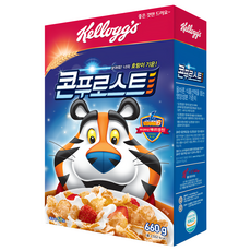 Kellogg's 家樂氏 FROSTIES 東尼玉米片 香甜玉米片, 660g, 1盒