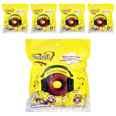 Omeli 音樂派對甜甜圈 香蕉牛奶味, 300g, 5袋