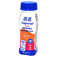 Supportan 倍速 癌症專用配方，熱帶水果口味，高蛋白低鹽，營養均衡, 200ml, 1瓶