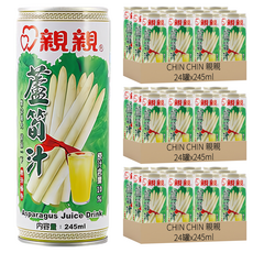 CHIN CHIN 親親 蘆筍汁, 245ml, 72罐