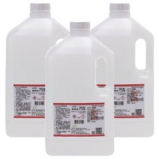 克司博 75%酒精液 外用, 4L, 3桶
