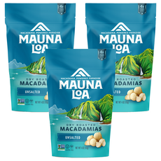 MAUNA LOA 夢露萊娜 夏威夷果仁 無鹽口味 113g, 3包