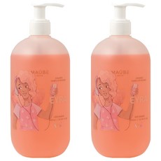 MAUBE 捲髮洗髮液 西班牙原裝進口 增加髮絲柔順感 增加頭髮澎鬆度 專為兒童、青少年設計, 500ml, 2瓶