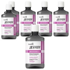 Smiling 百齡 護牙周到漱口水 琺瑯質修護, 750ml, 6瓶