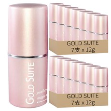 GOLD SUITE 光澤雪肌防曬珍珠棒SPF50+ PA++++, 14支, 12g