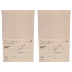 日本 MIDORI MD 空白筆記本, B6 Slim Blank, 15290-006, 2本