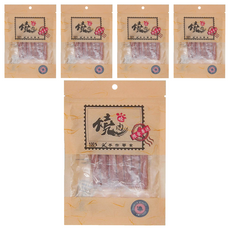 燒肉燒 狗零食, 香烤火雞肉條, 75g, 5包