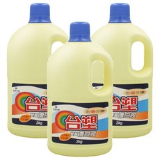 台塑生醫 鮮艷漂白液 白色花色衣物適用, 2kg, 3瓶