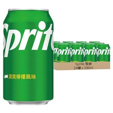 Sprite 雪碧 清爽檸檬風味 330ml*24罐