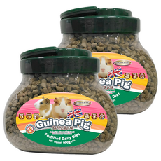 armonto 阿曼特 特級機能天竺鼠主食，添加維生素C，均衡豐富營養，增強抵抗力，天然配方，不含防腐劑, 900g, 2罐