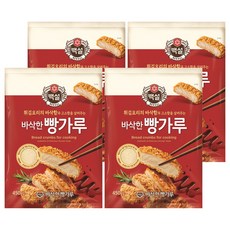 CJ BEKSUL 白雪 脆麵包屑 正宗美味的韓國風味, 450g, 4包