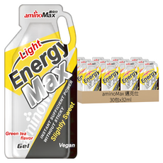 aminoMax 邁克仕 EnergyMax Light 能量包 綠茶, 32ml, 30包
