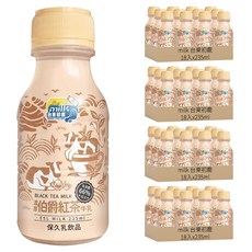 milk 台東初鹿 伯爵紅茶牛乳, 235ml, 72瓶