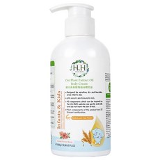 HH 草本新淨界 寶貝燕麥植物油身體乳霜 草本花香, 300g, 1瓶