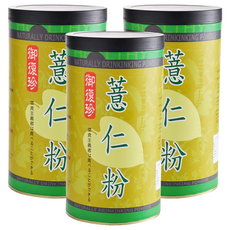 御復珍 薏仁粉，取自陽光充足產地, 500g, 3罐, 1入