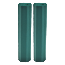 齊藤工業 日本製 助握套 不含餐具 多功能 餐具套/握筆套 扁孔 細, E0017, 2支