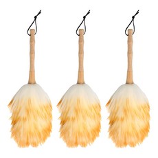 comet Home 羊毛除塵撢 S, 白色 + 棕色, 3支